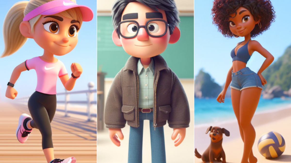 Transforme sua foto em estilo Pixar com vídeo animado