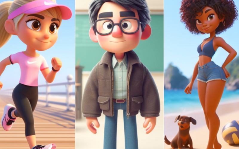 Transforme sua foto em estilo Pixar com vídeo animado
